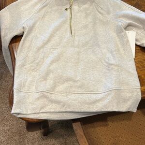 Scuba Oversized Funnel-Neck Half Zip
Long